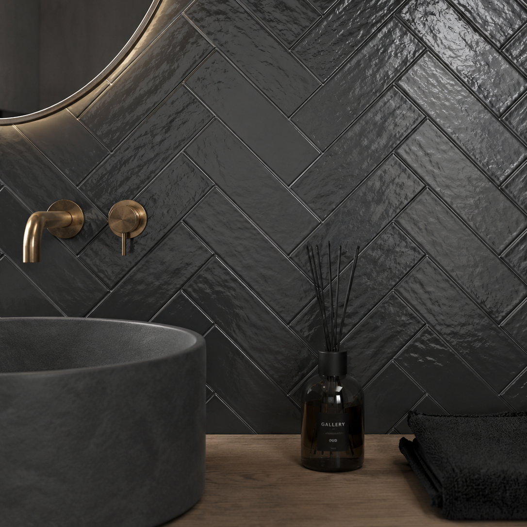 Mosaic Collectie Zwart / Antraciet