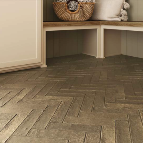 Mosaic Collectie Taupe / Donkergrijs-bruin