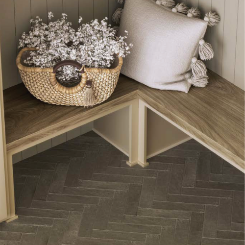 Mosaic Collectie Taupe / Donkergrijs-bruin