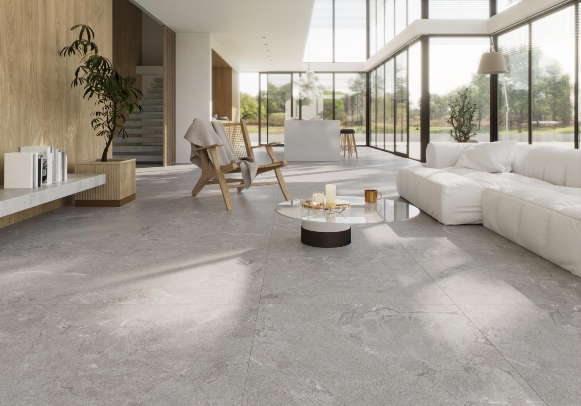 Constanza Gris Vloer/Wandtegel - gerectificeerd