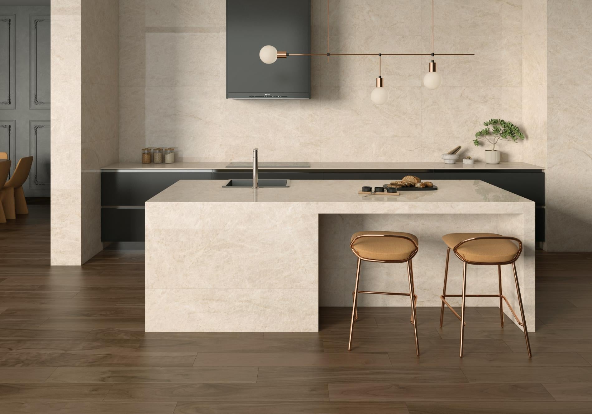 Taj Mahal Pearl Vloer/Wandtegel - gerectificeerd