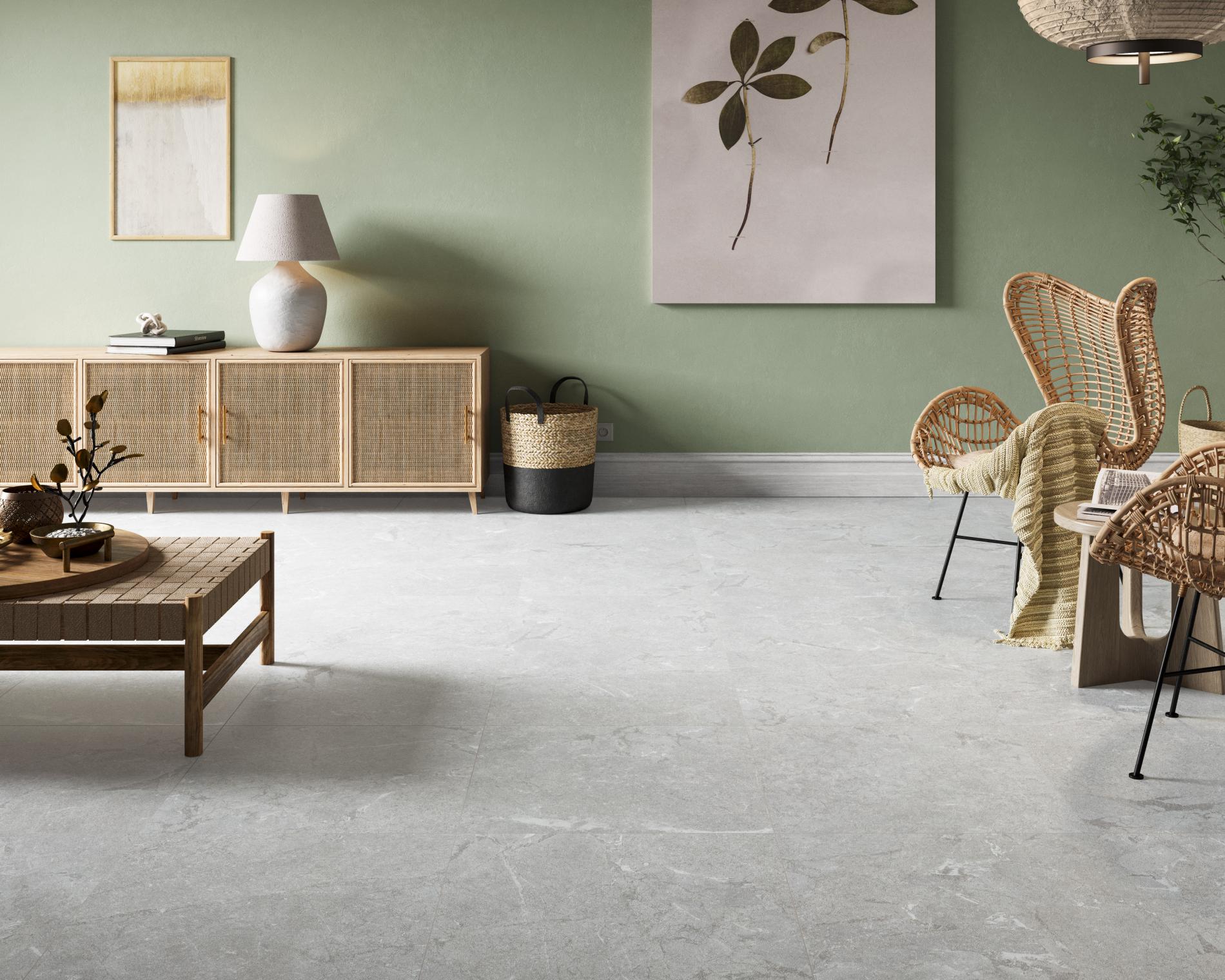 Constanza White Vloer/Wandtegel - gerectificeerd