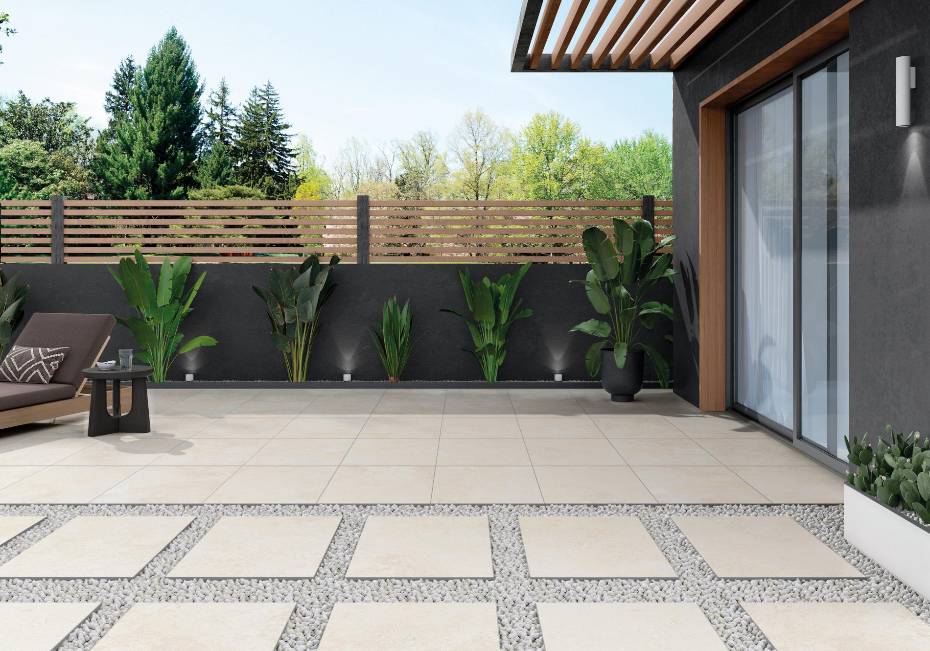 Salerno Sand Tuintegels - gerectificeerd