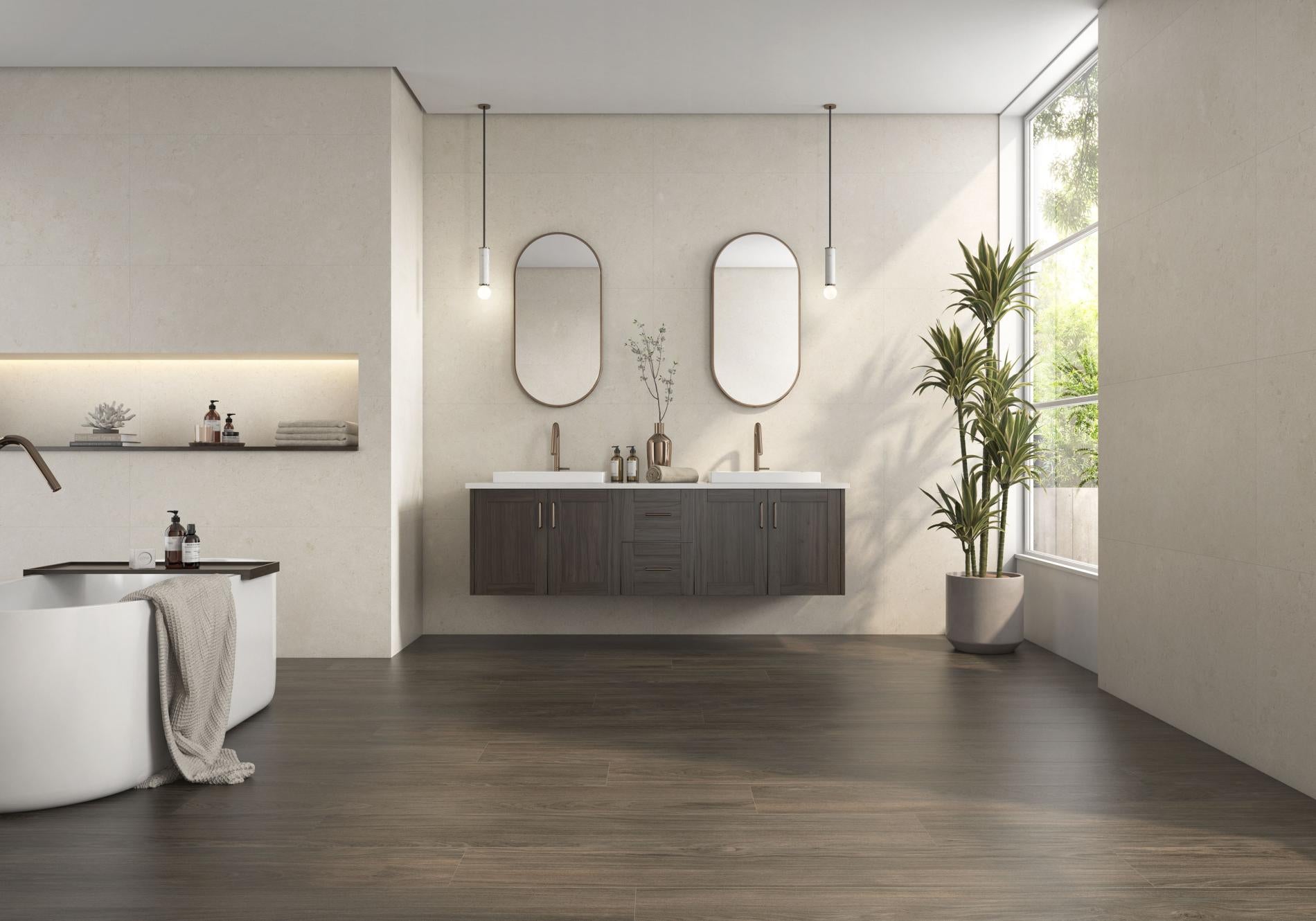 Lakon Wengue Vloer/Wandtegel - gerectificeerd