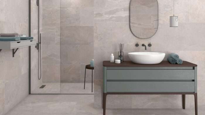 Vloertegel / Wandtegel Matera Ash - 120X120 - Afbeelding 2