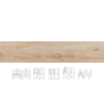 Vloertegel / Wandtegel Bologna Honey 8X40